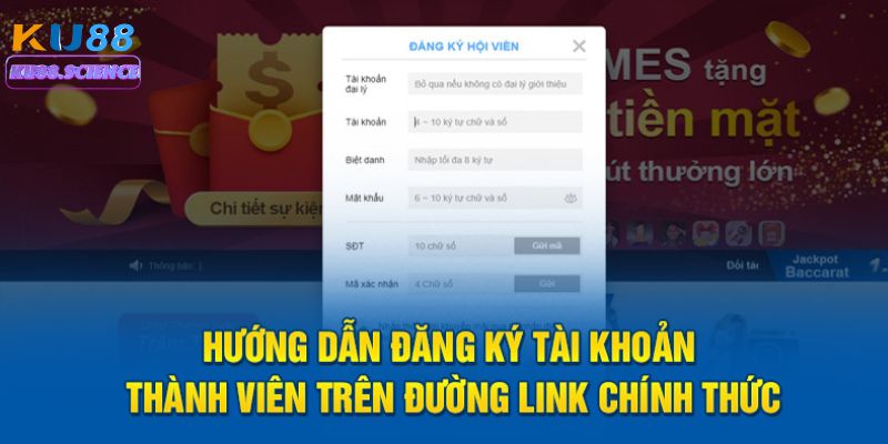 Qua vài thao tác đơn giản, bạn đã có thể đăng ký thành công